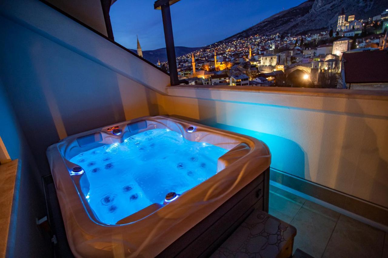 Exclusive Penthouse Old Town With Sauna And Jacuzzi Mostar Bagian luar foto