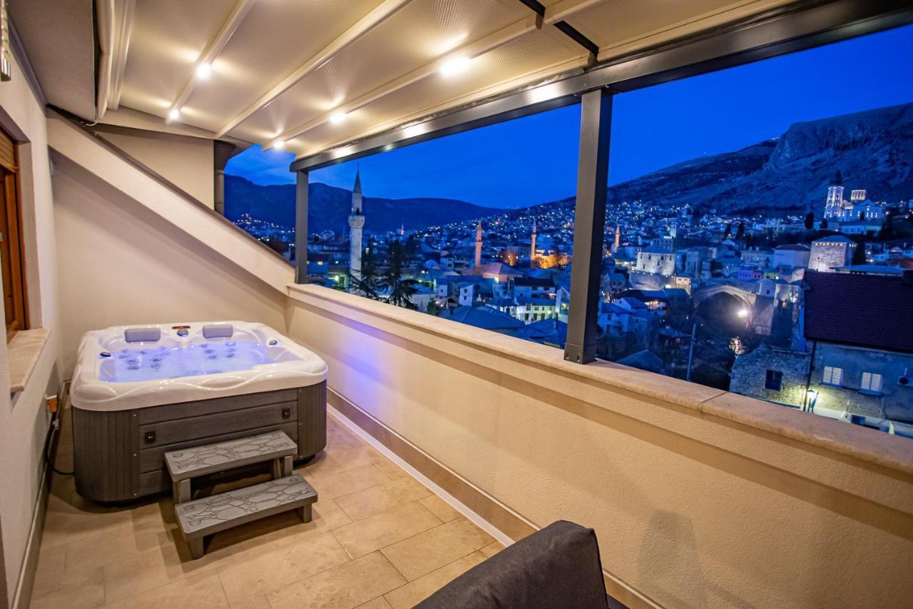 Exclusive Penthouse Old Town With Sauna And Jacuzzi Mostar Bagian luar foto